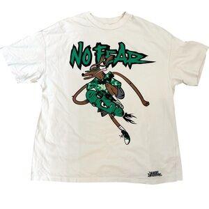 No Fear x H&M Oversized Graphic T-Shirt Skater Dog